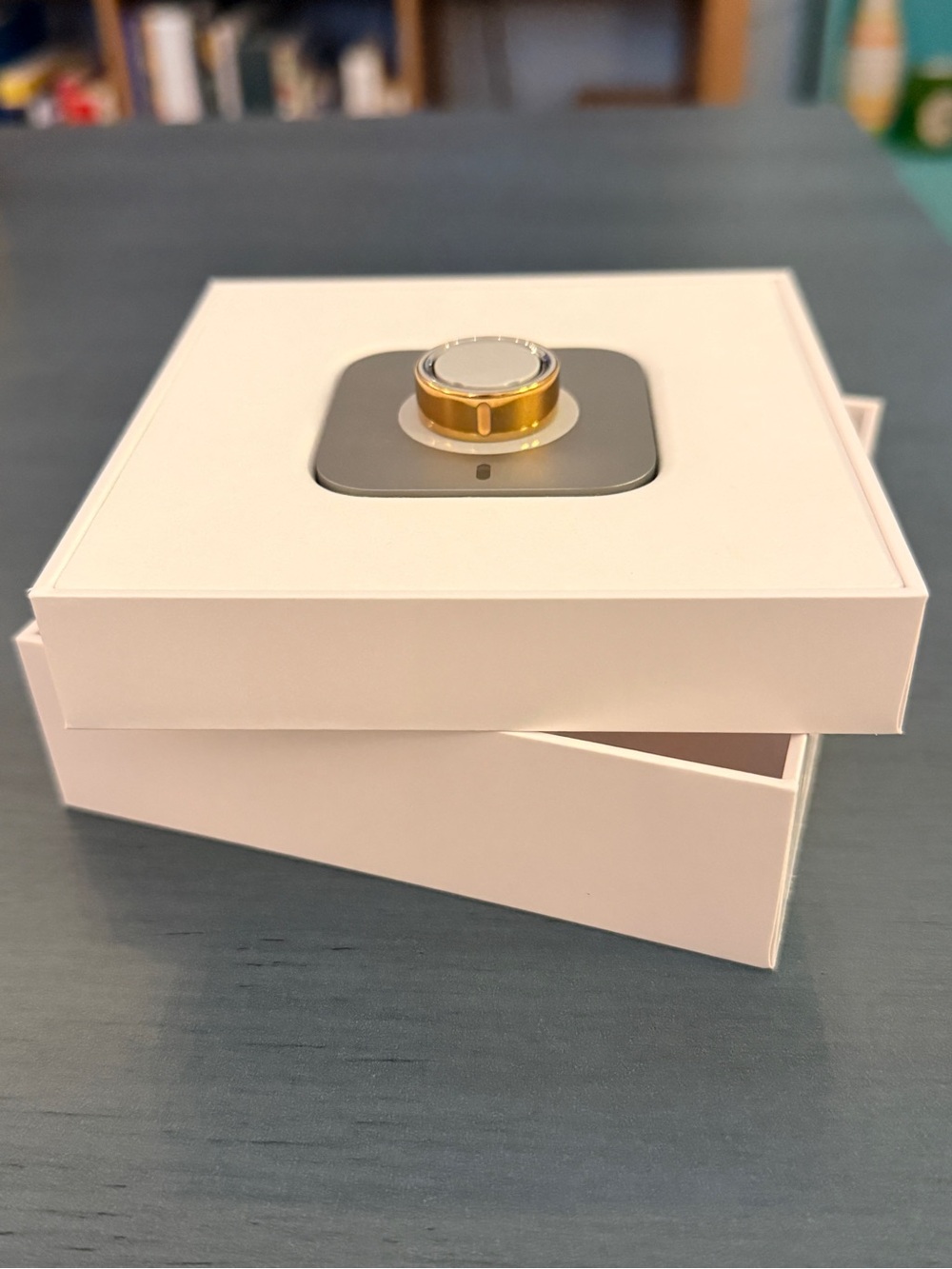 Oura rose gold smart ring